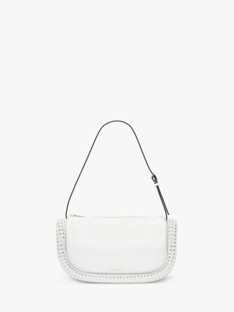 JW Anderson BUMPER-15 LEATHER SHOULDER BAG WITH CRYSTAL