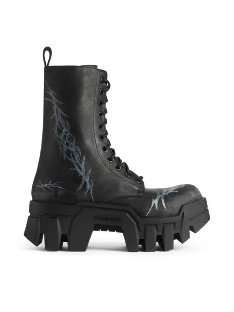 Men's Bulldozer Lace-up Bootie in Black