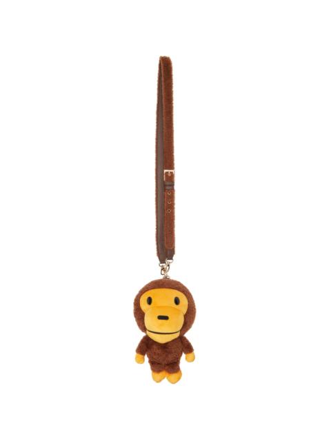 A BATHING APE® Brown Baby Milo Plush Doll 2Way Bag