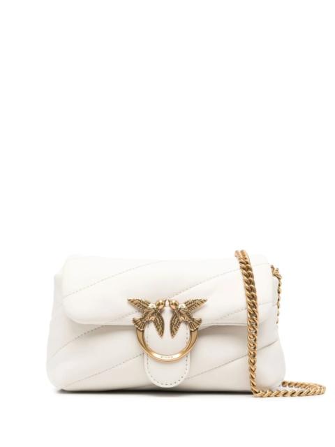 PINKO Love Baby Puff Leather Crossbody Bag