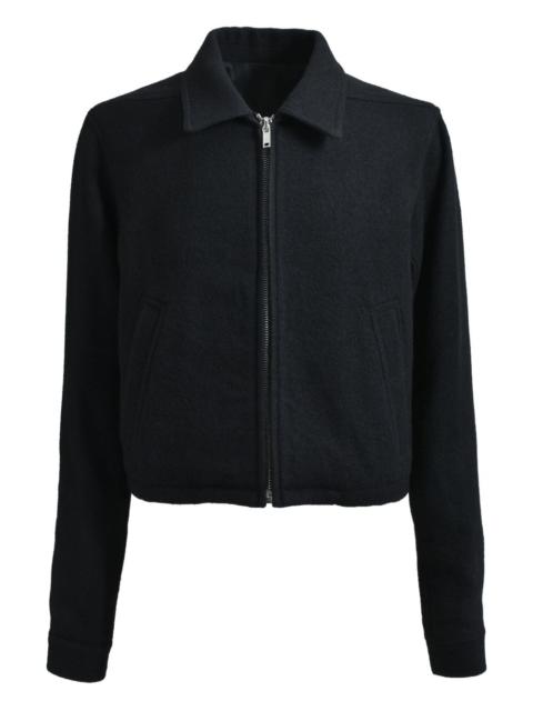 Rick Owens zip-up wool jacket