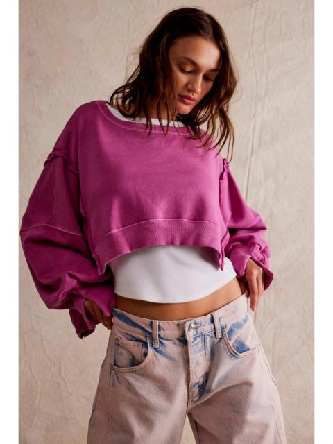 FREE PEOPLE We The Free Camden Cropped Sweatshirt