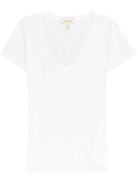 NILI LOTAN V-neck cotton T-shirt