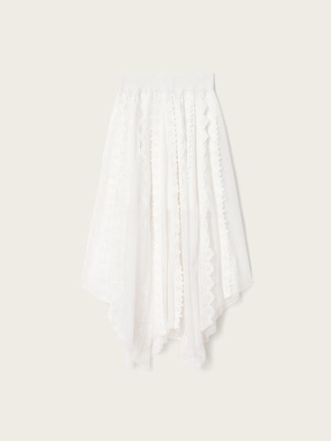 ALLSAINTS VASHTIE LACE MAXI SKIRT