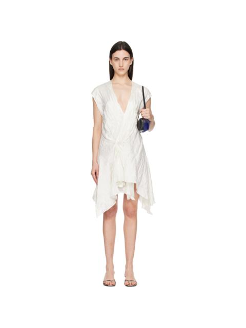KHAITE Off-White Merith Midi Dress