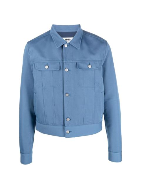 MM6 Maison Margiela button-down fitted jacket
