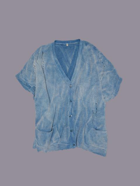 R13 SLEEVELESS BOXY CARDIGAN DRESS