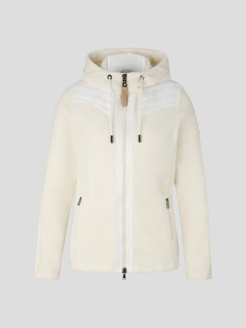 BOGNER Jara Fleece jacket in Off-white