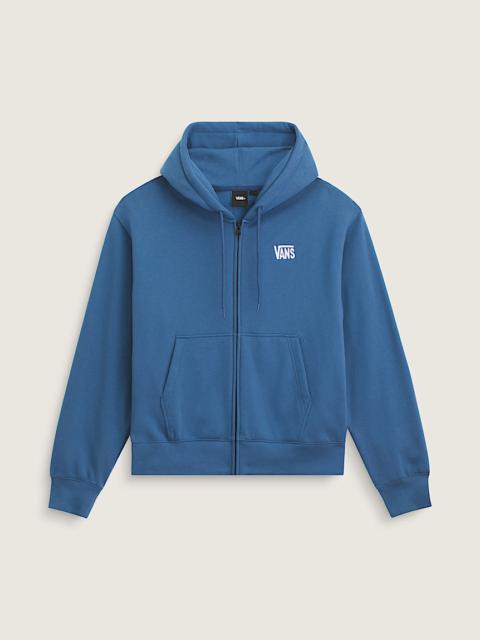 Stretch Logo Zip Hoodie