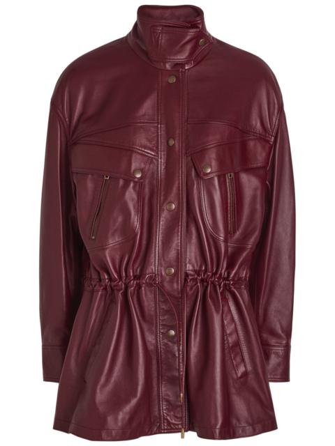 Chloé Chloe Quilted Leather Jacket