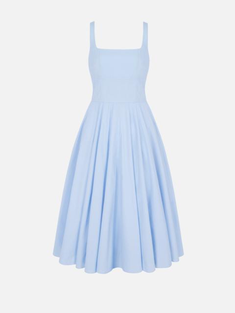 EMILIA WICKSTEAD Nikush Dress in Icy Blue Denim
