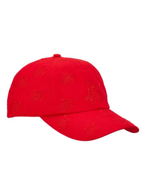 Vilebrequin Embroidered Cap Turtles All Over