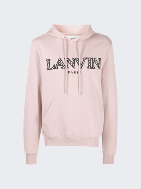 Lanvin Curb Hoodie Pale Pink