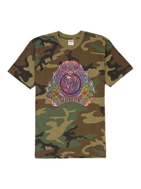 Supreme Supreme SS19 Knot Tee Woodland Camo SUP-SS19-251