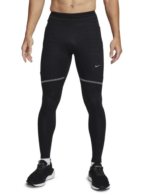 Dri-FIT Run Division Running Tights in Black/Dark Stucco