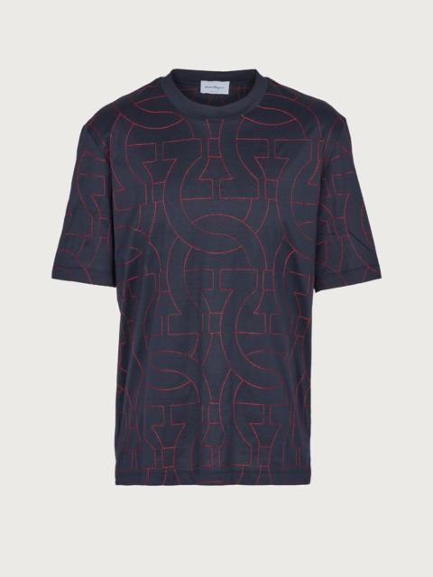 FERRAGAMO GANCINI T-SHIRT
