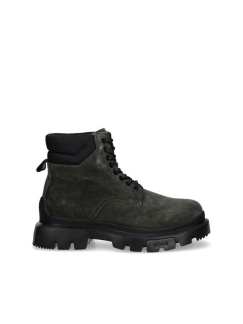 HUGO suede ankle boots