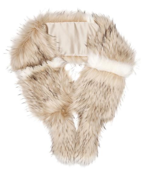 AKNVAS Faux Fur Cream Boa