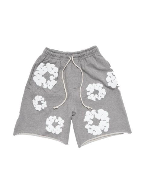 DENIM TEARS Denim Tears The Cotton Wreath Shorts Grey