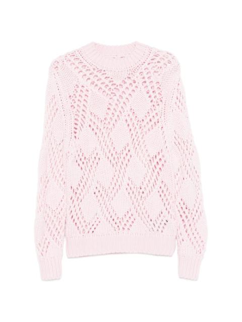 Jil Sander open-knit sweater