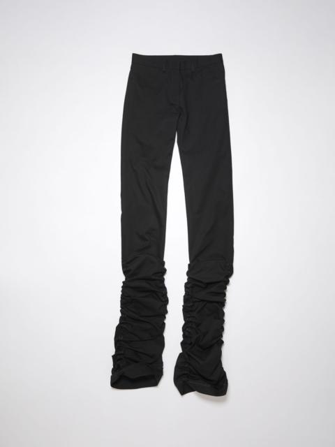 Tailored trousers - Black