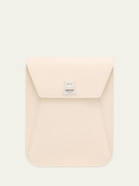 AKRIS Anouk Mini Leather Messenger Bag