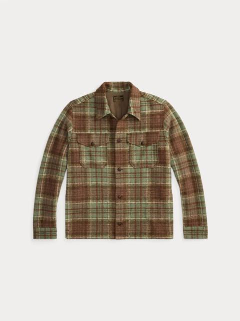 RRL by Ralph Lauren Plaid Wool-Blend Workshirt