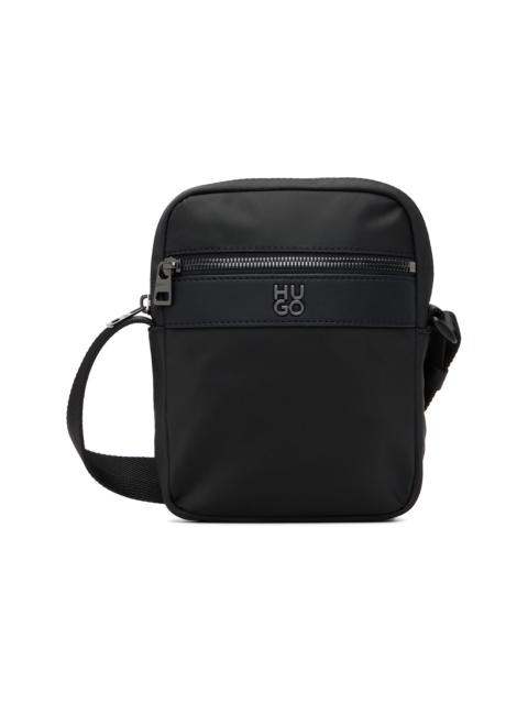 HUGO Black Logo Hardware Bag