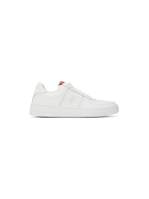 424 White Low Sneakers