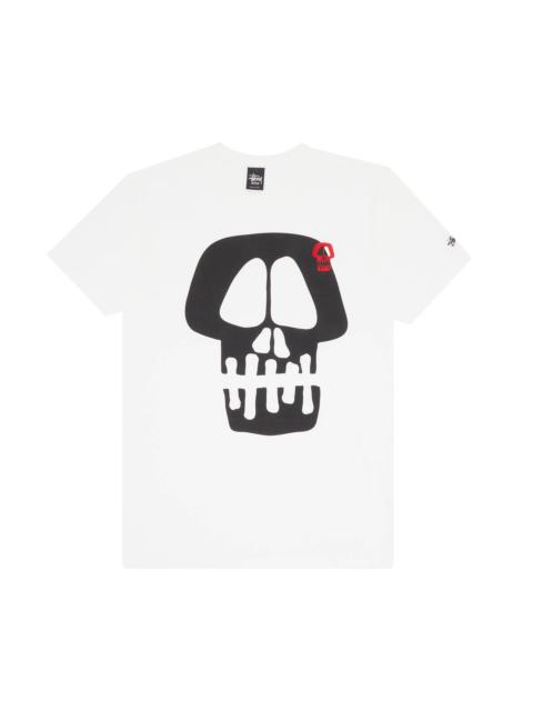 Stussy Jumbo Skull Tee 'White'