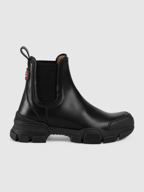 GUCCI Women's leather ankle boot