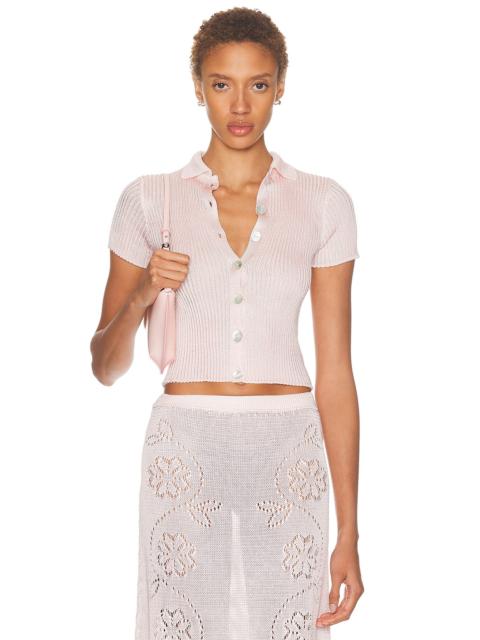 CALLE DEL MAR Short Sleeve Cardigan