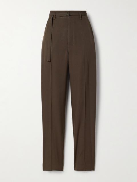 Lemaire Belted Wool-twill Tapered Pants