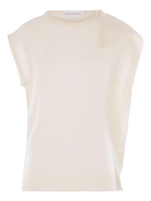 NICCOLÒ PASQUALETTI asymmetric draped jumper