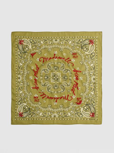Madewell Embroidered Cotton Bandana