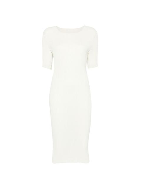 ISSEY MIYAKE ribbed dress