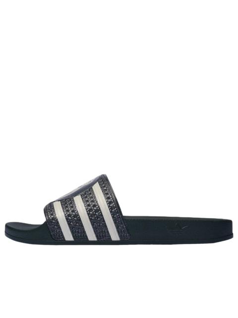 adidas adidas x Real Madrid Trefoil Slides 'Aurora Ivy Ivory' KH7155