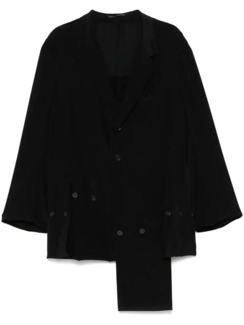 Yohji Yamamoto silk coat