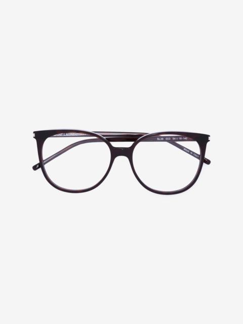 SAINT LAURENT round frame glasses