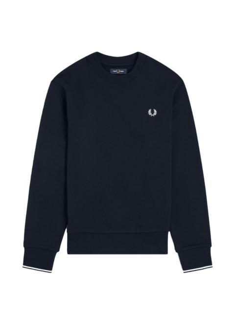 Fred Perry logo-embroidered sweatshirt