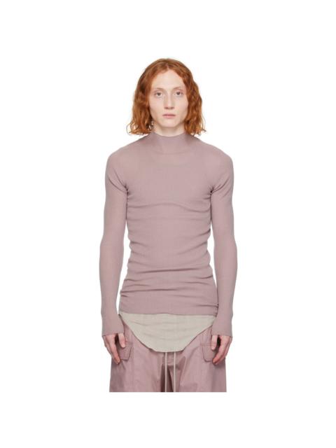 Rick Owens Pink Lupetto Sweater