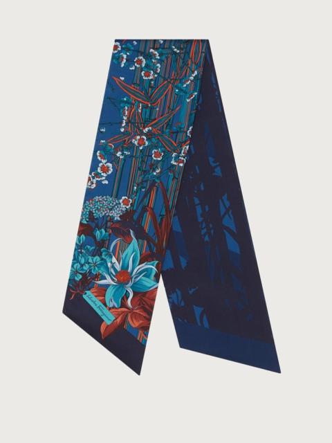 FERRAGAMO KINTSUGI PRINT TWILLY BAND