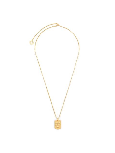 maje gemini-emblem necklace