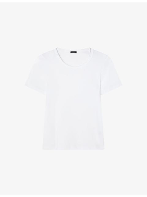 JOSEPH The Jersey Rib Round-Neck Stretch-Cotton T-Shirt
