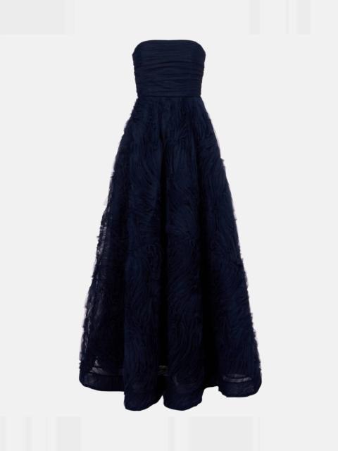 REBECCA VALLANCE Fernanda organza gown