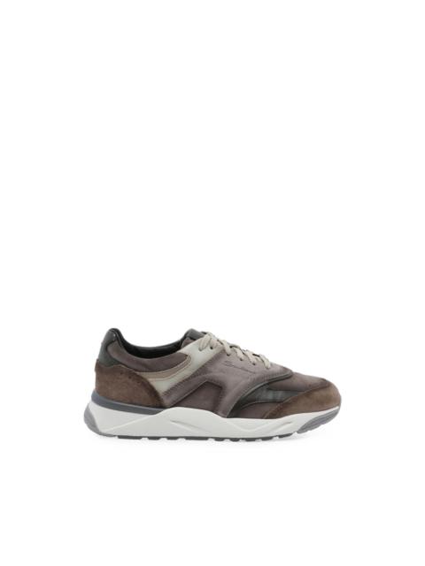Santoni Innova suede sneakers
