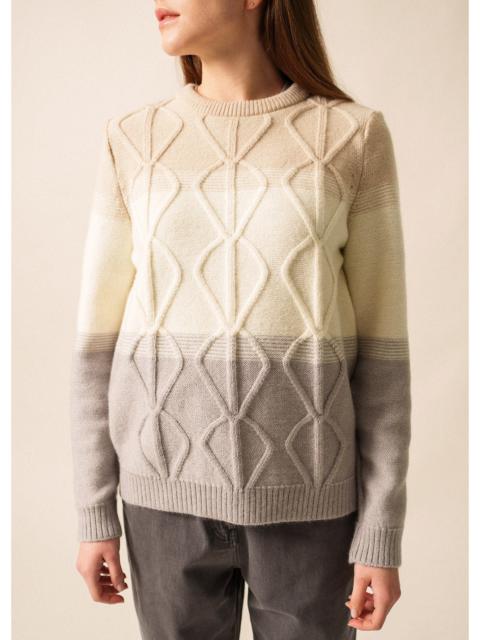 SAINT JAMES MORZINE Colorblock Sweater