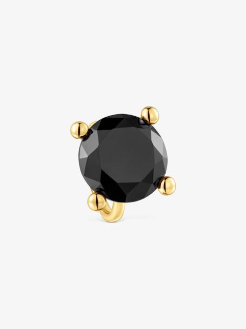 TOUS Large 18K gold vermeil and onyx Ring Color Black