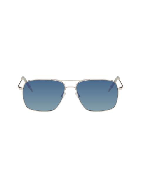 Oliver Peoples Silver Clifton Sunglasses