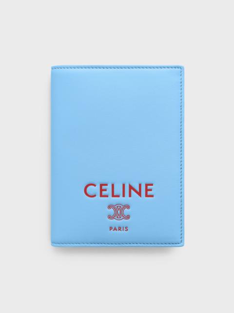 CELINE PASSPORT COVER TAKEAWAY IN SMOOTH LAMBSKIN